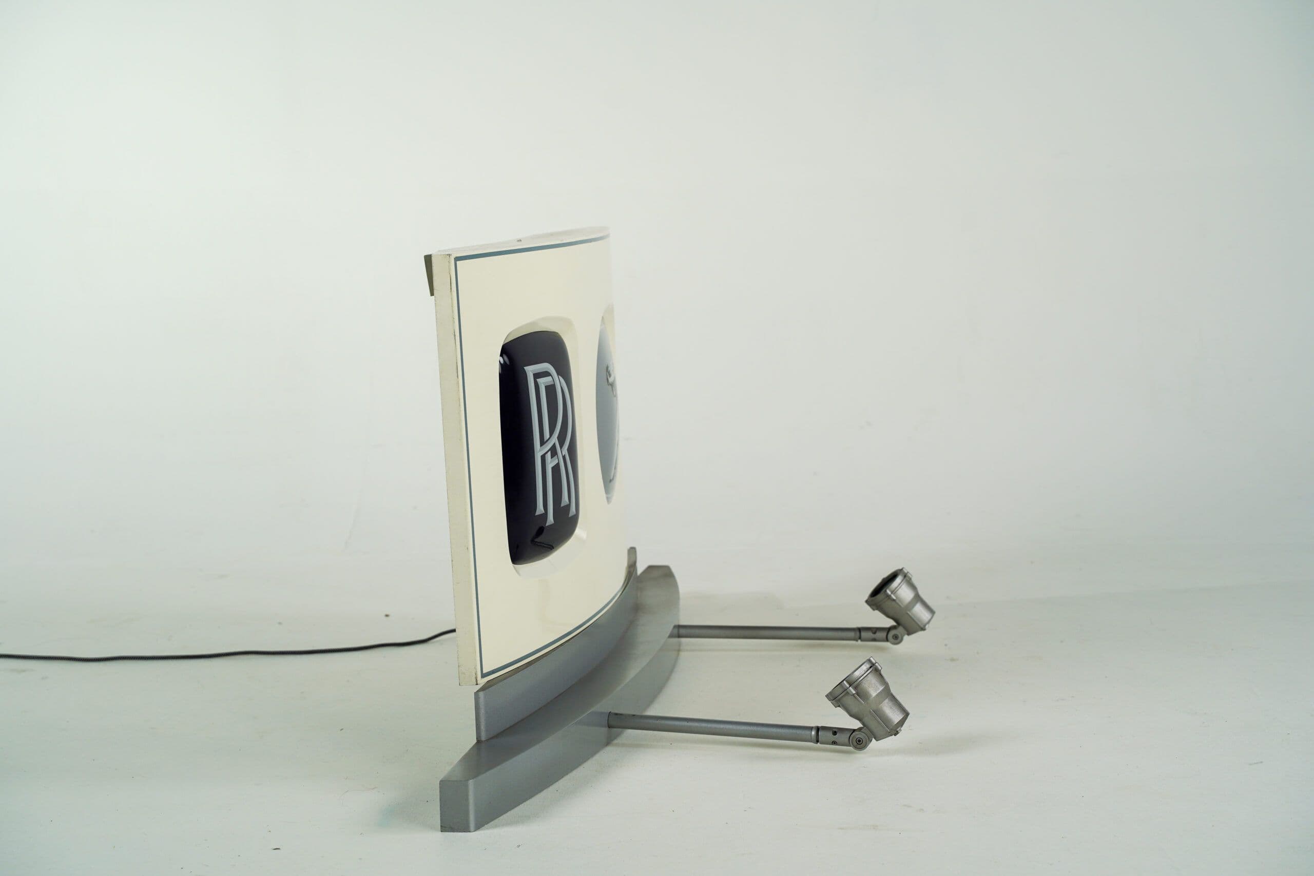 Rolls Royce Sign - Angle view