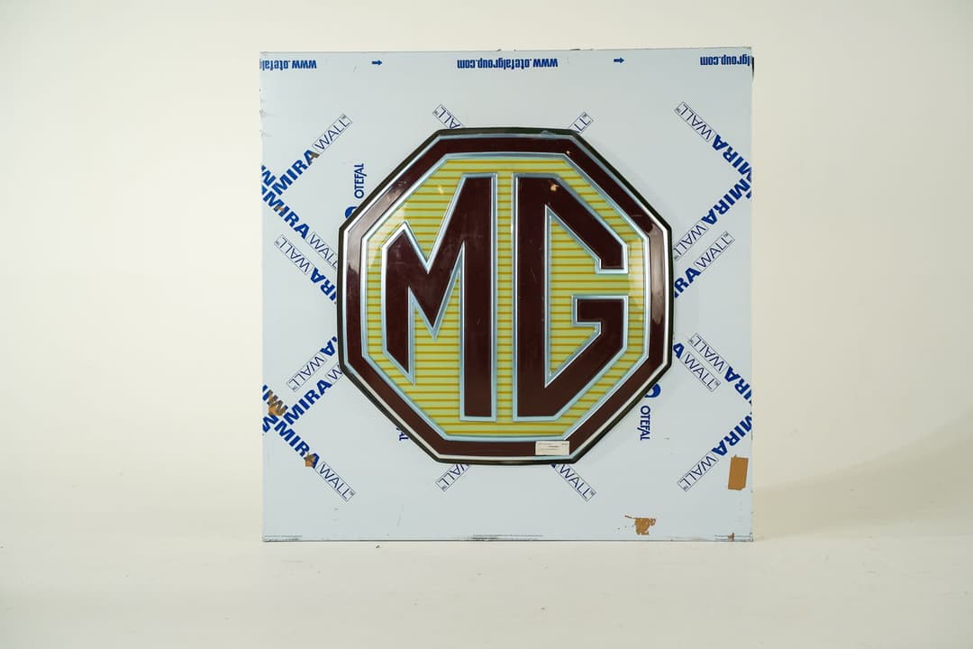 MG foil protected Sign