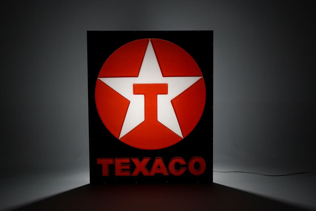 Texaco - Square Sign