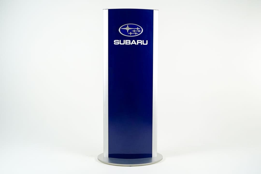 Subaru – Tall Stand Display Double Sided